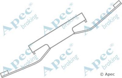 APEC BRAKING kit550 -  Комплектующие, тормозные колодки